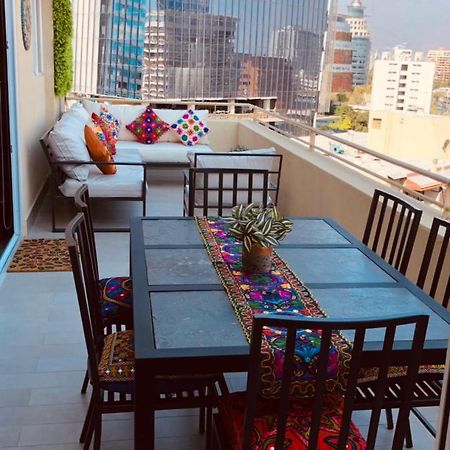 Apartamento Encomenderos: Vista Costanera en El Golf Santiago Exterior photo