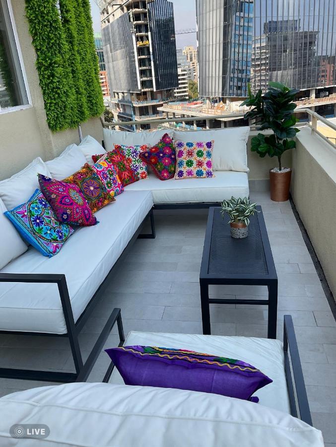 Apartamento Encomenderos: Vista Costanera en El Golf Santiago Exterior photo