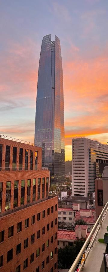 Apartamento Encomenderos: Vista Costanera en El Golf Santiago Exterior photo
